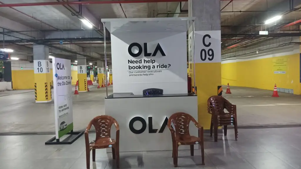 Chennai Airport Ola Pick Up Zone