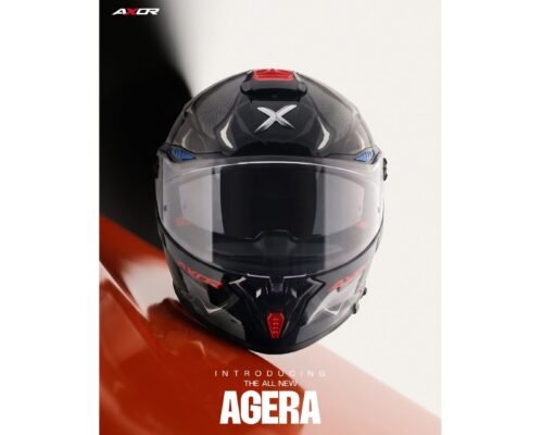 LAXORaunches Agera Race-Inspired Full-Face Helmet Axor agera