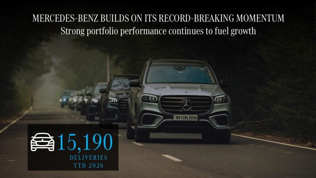 Mercedes-Benz India Records Best-Ever Quarter and Highest January-September Sales33